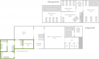 Grundriss Ferienwohnung EG und OG