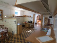 große Küche im Ferienhaus